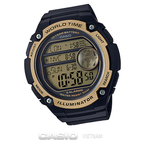 Đồng hồ nam Casio AE-3000W-9AV chông nước 100 mét