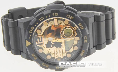 Khám phá đồng hồ Casio AEQ-100BW-9AVDF