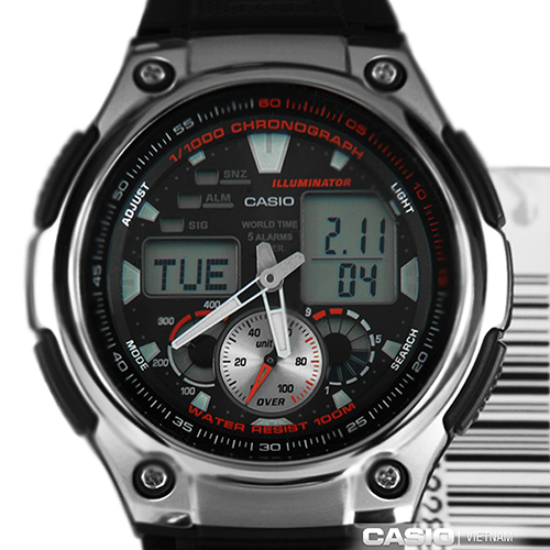 Đồng hồ Casio AQ-190W-1AVDF