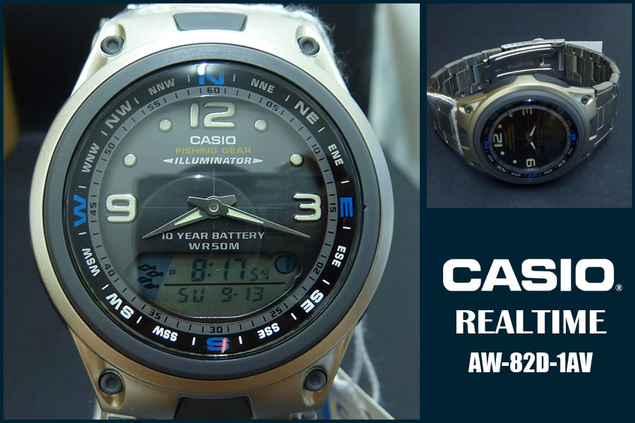 Đồng hồ nam Casio AW-82D-1AV