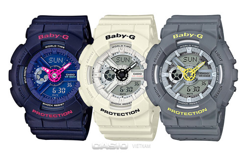 Đồng hồ Casio Baby-G Dành cho những cô gái cá tính