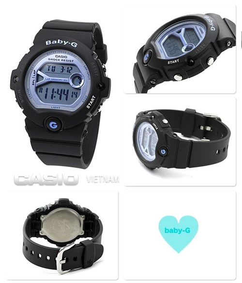 Đồng hồ Casio Baby - G Thiết kế năng động và trẻ trung