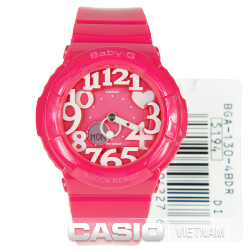 Đồng hồ nữ Casio BGA-130-4BDR