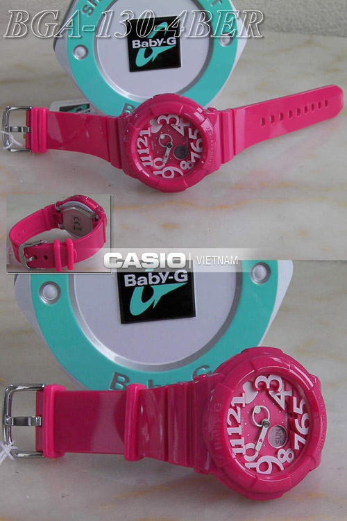 Đồng hồ nữ Casio BGA-130-4BDR