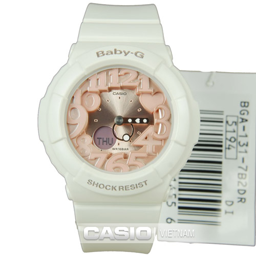 Đồng hồ Casio Baby-G BGA-131-7B2DR Chính hãng Chống nước 100 mét