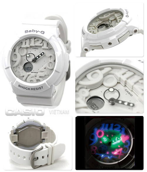 Đồng hồ nữ Casio Baby-G thiết kế đẹp mắt