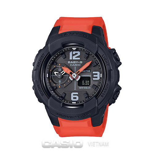 Đồng hồ Casio Baby-G BGA-230-4B màu đỏ đen cá tính