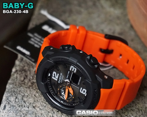  Đồng hồ nữ Casio BGA-230-4B chính hãng