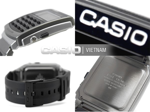Sự mạnh mẽ của đồng hồ Casio CA-56-1DF Chính hãng