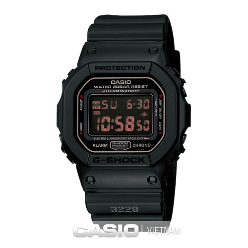 Đồng hồ Casio G-Shock DW-5600MS-1DR Cao cấp Chống nước 200 mét