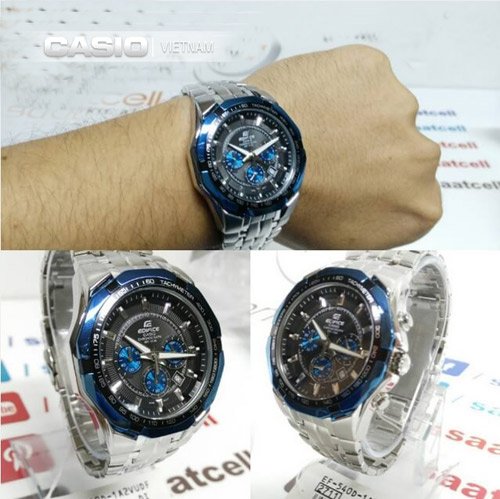 Đồng hồ Casio Edifice EF-540D-1A2VUDF Nhật Bản Chính hãng 