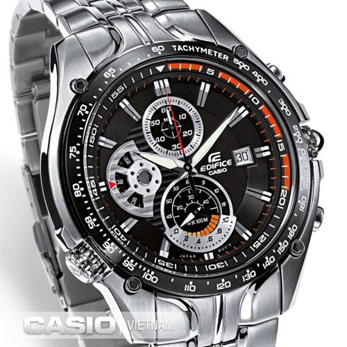 Đồng hồ Casio Edifice EF-543D-1AVUDF Chính hãng Chống nước 100 mét