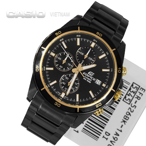 Đồng hồ nam Casio Edifice EFR-526BK-1A9VUDF Nam tính và sang trọng