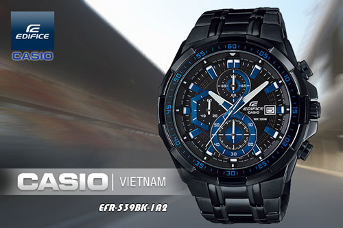 Đồng hồ Casio Edifice EFR-539BK-1A2VUDF chính hãng 