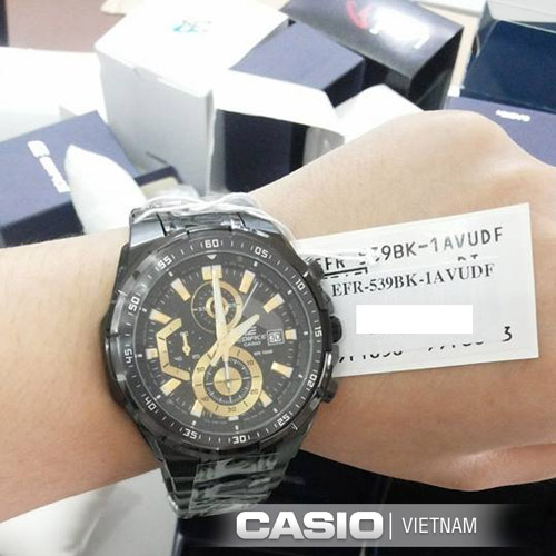 Đồng hồ Casio Edifice EFR-539BK-1AVUDF