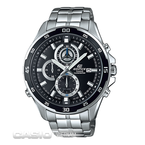 Đồng hồ Casio EFR-547D-1VUDF Đồng hồ 6 kim Màu đen Chính hãng