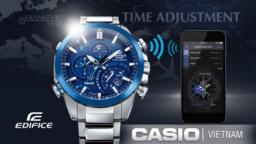 Đồng hồ  Casio EQB-500DB-2A Chính hãng 