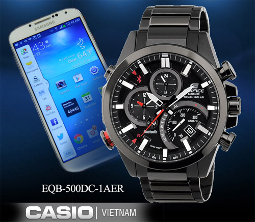 Đồng hồ Casio EQB-500DC-1A Nam tính và mạnh mẽ