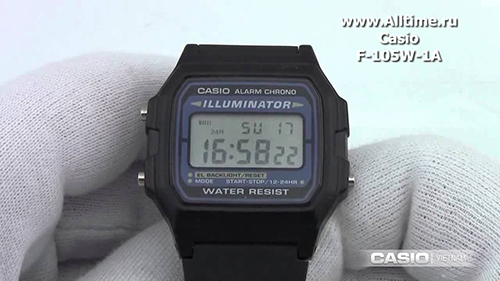 Đồng hồ Casio F-105W-1ASDF