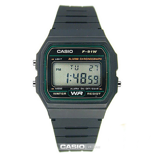 Đồng hồ Casio F-91W-3SDG