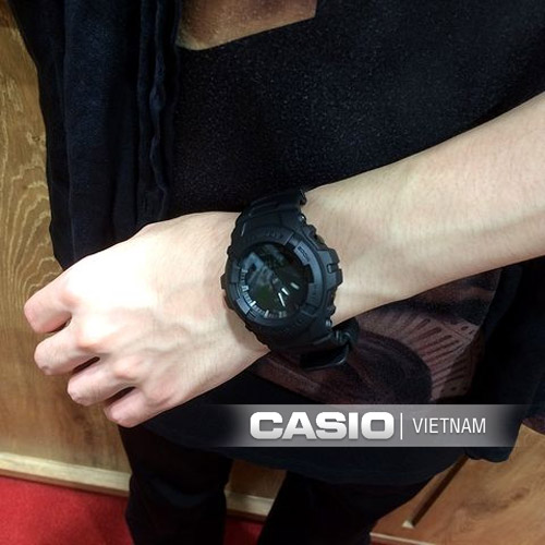 Đồng hồ Casio G-Shock G-100BB-1ADR Nhỏ gọn trên tay người đeo