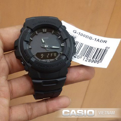 Đồng hồ Casio G-Shock G-100BB-1ADR Màu đen lôi cuốn nổi bật