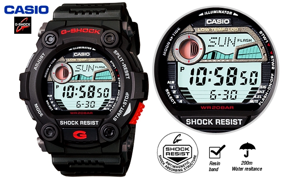 Chi tiết đồng hồ G-7900-1DR