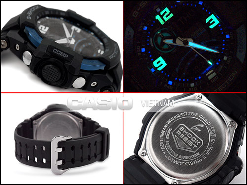 Chi tiết mẫu Đồng hồ Casio G-Shock GA-1000-2BDR Chính hãng