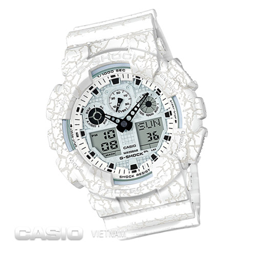 Đồng hồ nam Casio G-Shock GA-100CG-7A Chống nước 200 mét