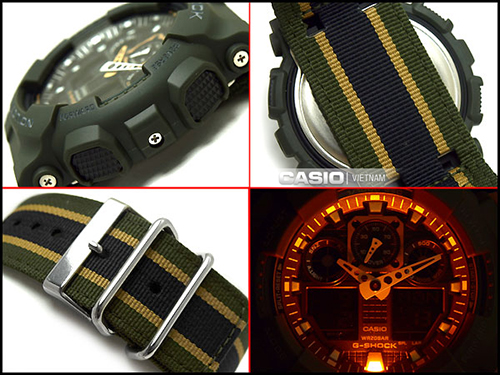 Đồng hồ Casio GA-100MC-3ADR