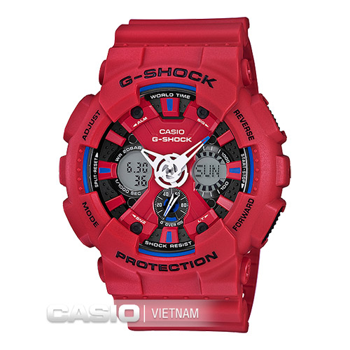 Đồng hồ Casio G-Shock GA-120TR-4ADR Chính hãng Năng động và thể thao nhất