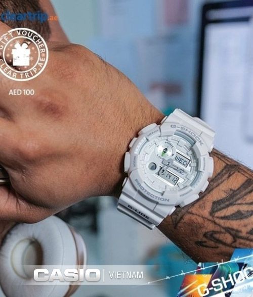 Đồng hồ Casio G-Shock GAX-100A-7ADR Khỏe khoắn chắc chắn trên tay người đeo