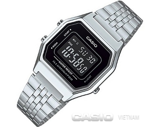 Đồng hồ Casio nữ LA680WA-1BDF Phong cách trẻ trung