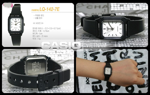 Đồng hồ Casio LQ-142-7EDF Thiết kế năng động tinh tế