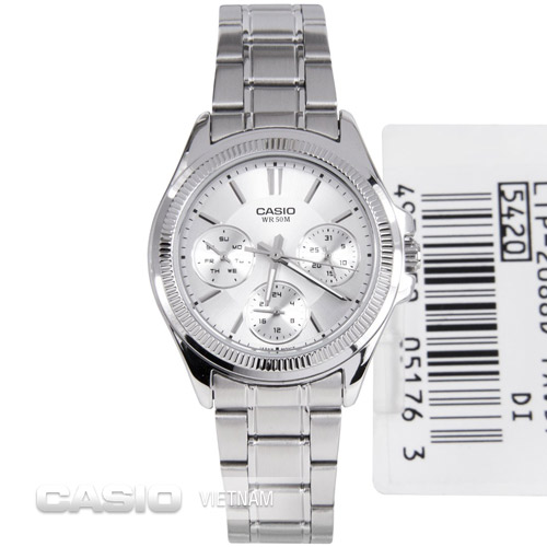 Đồng hồ nữ cao cấp Casio LTP-2088D-7AVDF Chính hãng