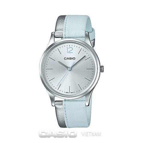 Đồng hồ Casio LTP-E133L-2B1 Dây da thật Hai màu