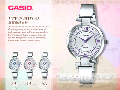  Đồng hồ Casio LTP-E403D-6AVDF