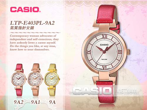 Đồng hồ Casio LTP-E403PL-9A2V
