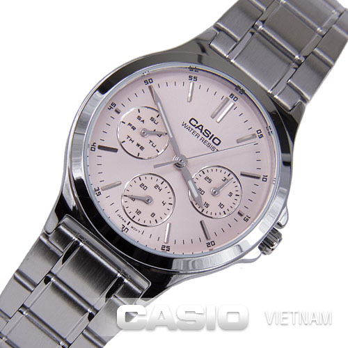 Đồng hồ nữ Casio LTP-V300D-4AUDF 6 kim ấn tượng