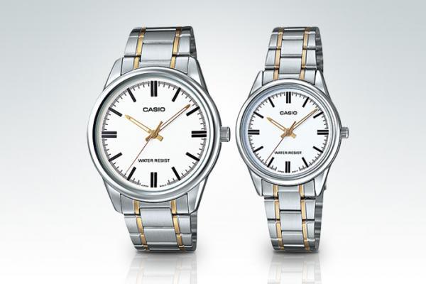 Đồng hồ cặp đôi Casio MLP-V005SG-7AUDF