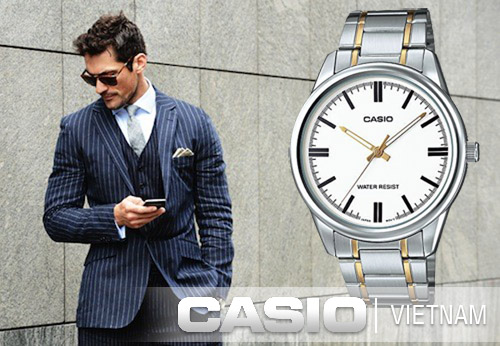 Đồng hồ cặp đôi Casio MLP-V005SG-7AUDF