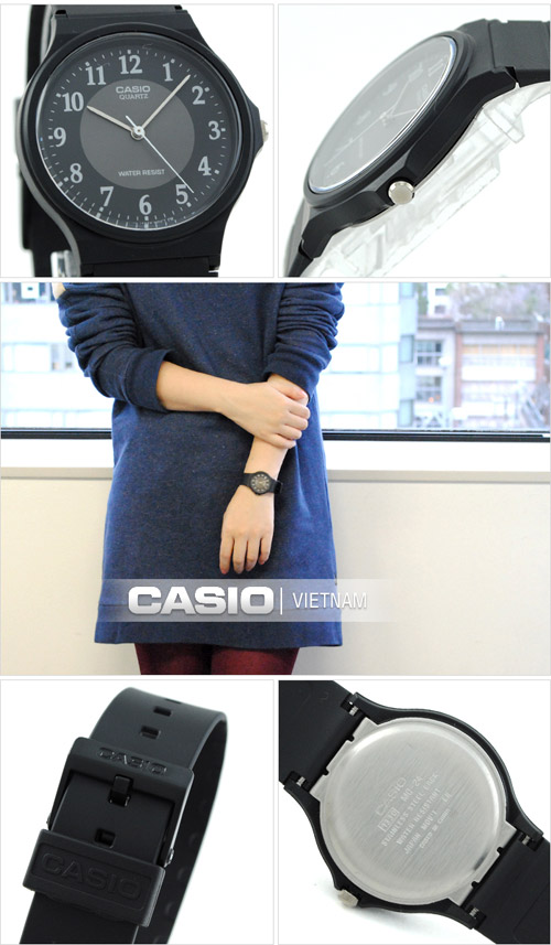 Đồng hồ Casio MQ-24-1B3LDF thiết kế đẹp mắt