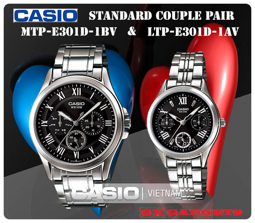 Đồng hồ Casio MTP-E301D-1BVDF Chính hãng