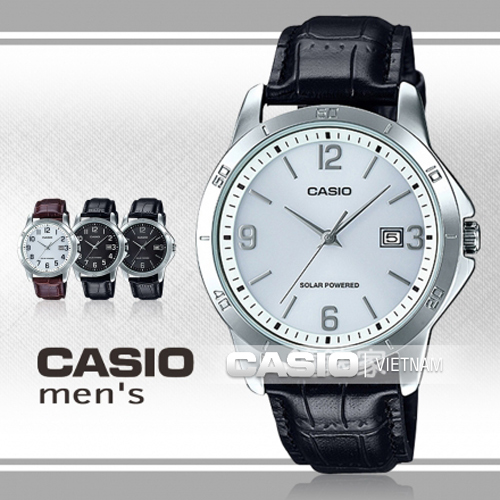 Đồng hồ nam Casio MTP-VS02L-7ADF Nam tính và mạnh mẽ