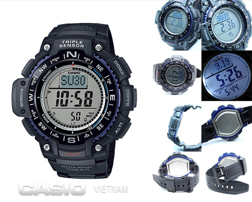 Đồng hồ Casio Out Gear SGW-1000-1A Chống nước 100 mét