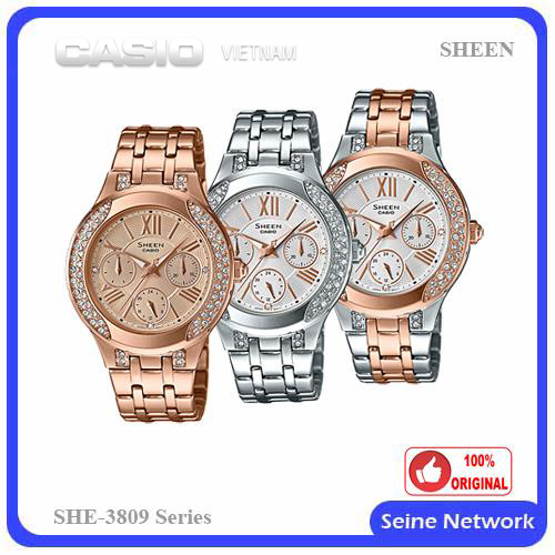 Đồng hồ Casio Sheen SHE-3809D-7AUDR
