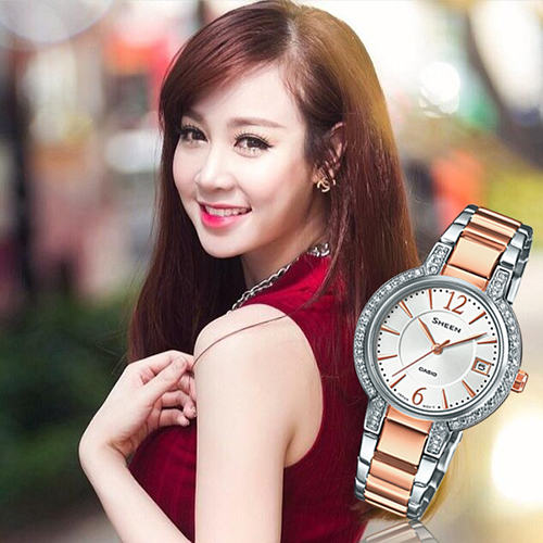 Đồng hồ Caiso SHE-4805SG-7AUDR nữ tính