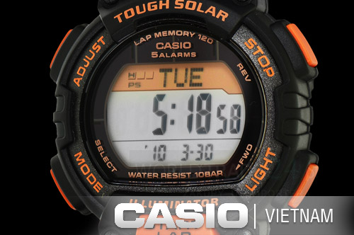 Đồng hồ Casio STL-S300H-1BVF có đèn led