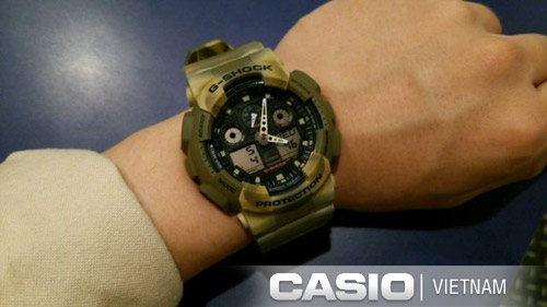 Đồng hồ Casio G-Shock GA-100MM-5ADR chính hãng