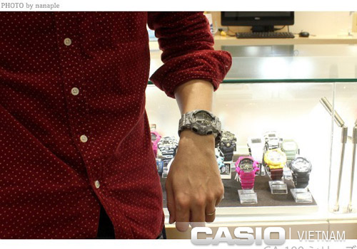 Đồng hồ Casio G-Shock GA-100MM-5ADR